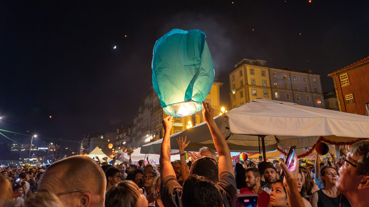 la Festa de São João à Porto